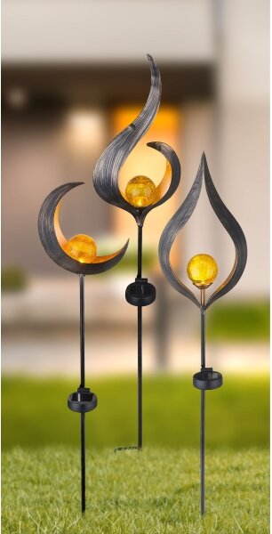 Globo 33465 - LED Соларна лампа SOLAR LED/0,02W/3V 600mAh IP44 бронз