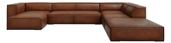 Ъглов диван от кафява кожа (десен ъгъл) Madame - Windsor & Co Sofas