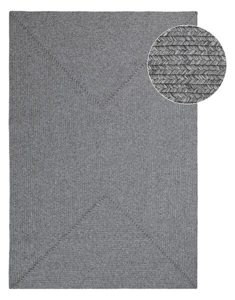 Сив външен килим 170x120 cm - NORTHRUGS