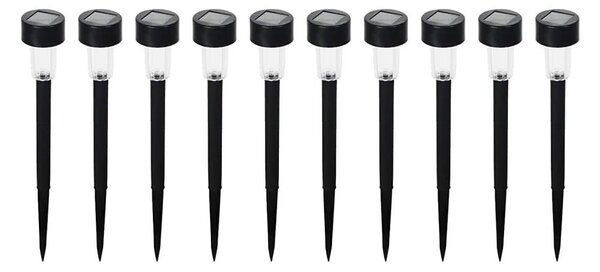 КОМПЛЕКТ 10x LED соларна лампа LED/0,06W/1,2V 6000K IP44 40 mAh