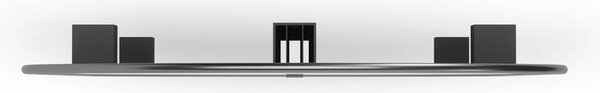 Стенно огледало 46x91 cm Hubba – Umbra