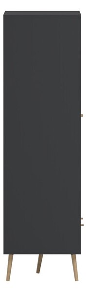 Гардероб антрацит 99x200 cm Bodo - Tvilum