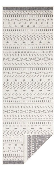 Сив и кремав килим за открито , 250 x 80 cm Kuba - NORTHRUGS