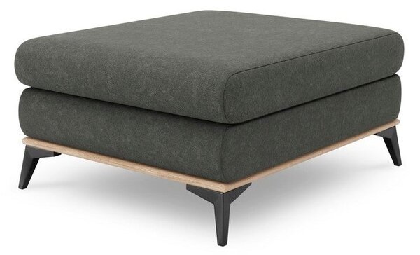 Тъмносив пуф Planet - Windsor & Co Sofas