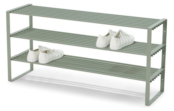 Сиво-зелена метална стойка за обувки 100x48,5x29 cm Rex – Spinder Design
