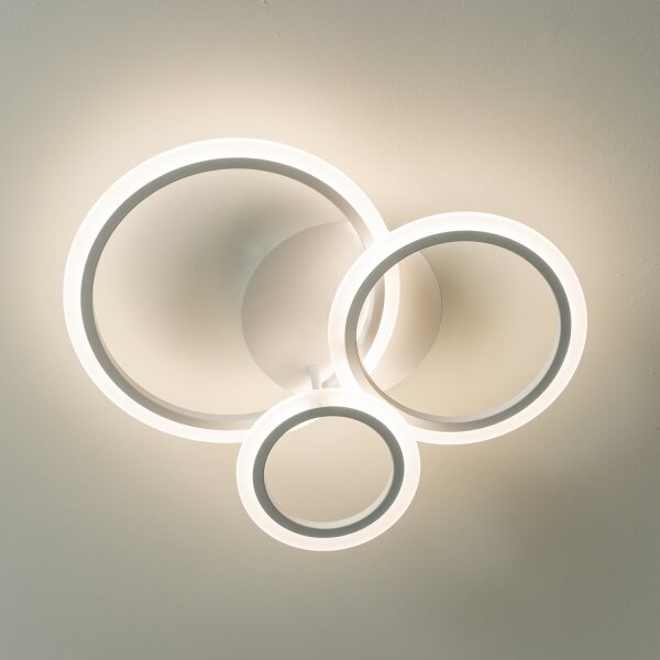 Brilagi - LED Димируем полилей за повърхностен монтаж ORBITS LED/40W/230V 3000-6500K бял + д.у