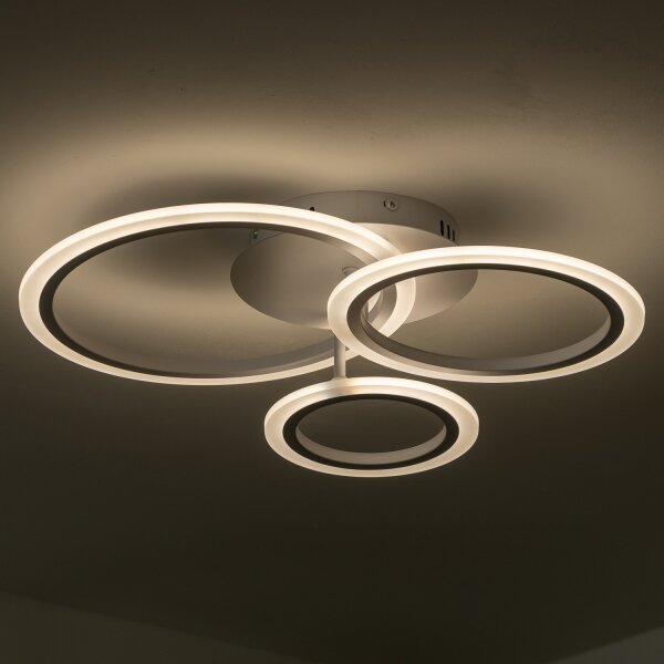 Brilagi - LED Димируем полилей за повърхностен монтаж ORBITS LED/40W/230V 3000-6500K бял + д.у