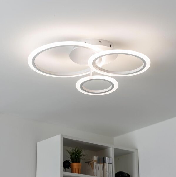 Brilagi - LED Димируем полилей за повърхностен монтаж ORBITS LED/40W/230V 3000-6500K бял + д.у