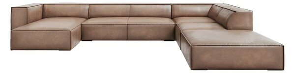 Ъглов диван от светлокафява кожа (десен ъгъл) Madame - Windsor & Co Sofas