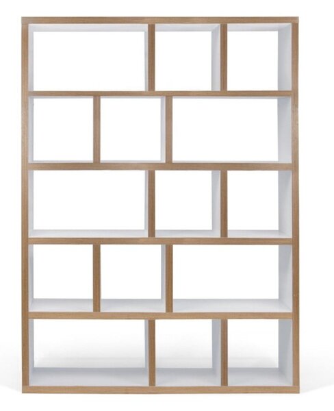Бяла/естествена библиотека 150x198 cm Berlin – TemaHome