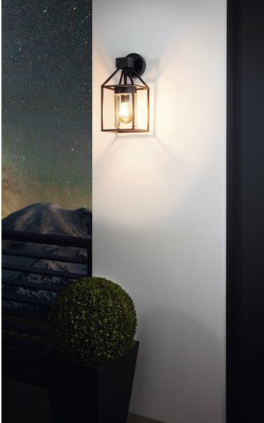 Eglo 97296 - Екстериорна Стенна лампа TRECATE 1xE27/60W/230V IP44