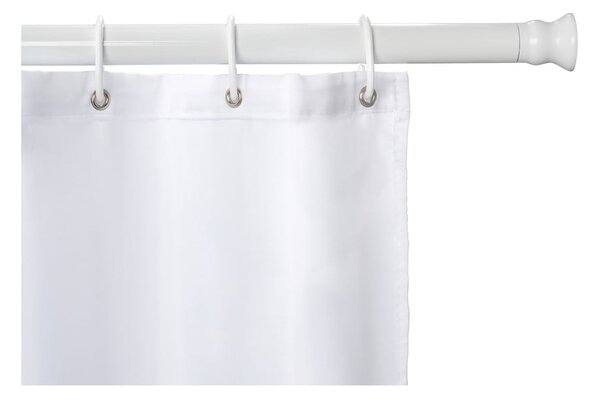 Бял прът за душ завеса 110 - 185 cm – Wenko