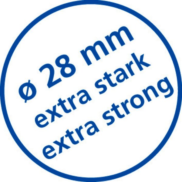 Бял прът за душ завеса 110 - 185 cm – Wenko