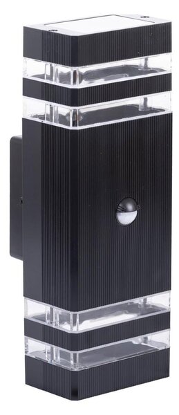Екстериорен аплик със сензор BREZZA 2xGU10/35W/230V IP65