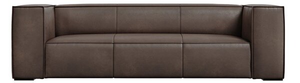 Кафяв кожен диван 227 см Madame - Windsor & Co Sofas