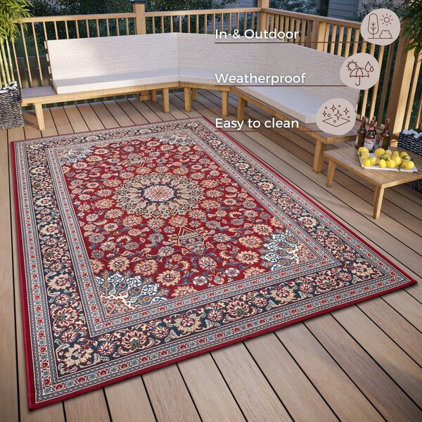 Червен външен килим 120x180 cm Kadi - Hanse Home