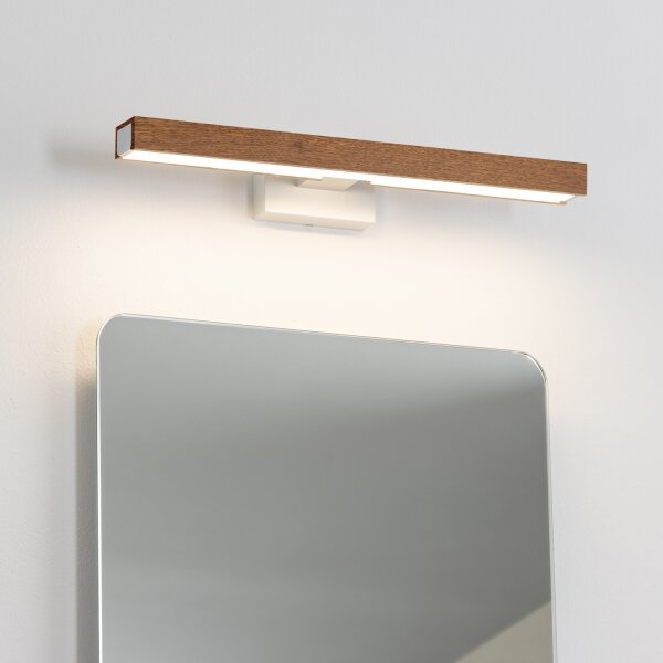 Brilagi- LED Лампа за огледало в баня WOODY MIRROR LED/8W/230V IP44 дъб/бял