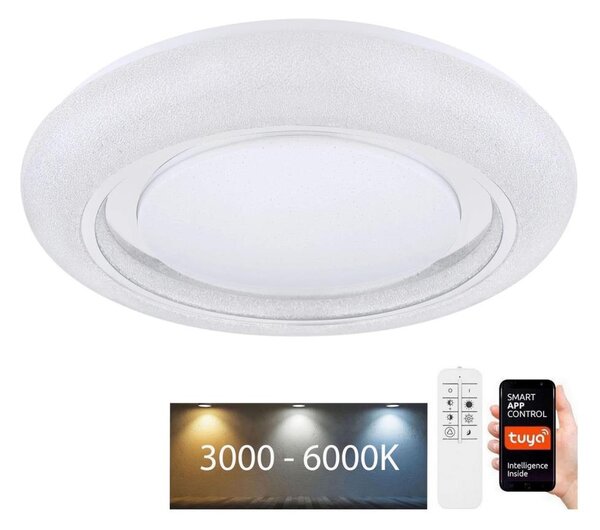 Globo 483111-28SH - Димируемо LED таванно осветително тяло RADA LED/28W/230V + дистанционно управление