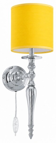 BRILAGI - Настенна лампа NUBILA 1xE27/60W/230V лъскав хром/жълта