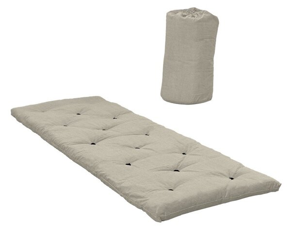 Бежов матрак за футон 70x190 cm Bed In A Bag Linen Beige - Karup Design