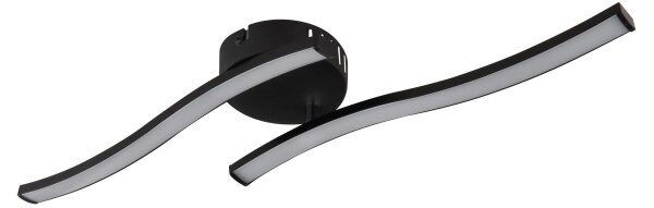 Globo 67178S - LED Полилей за повърхностен монтаж TYLER LED/12W/230V черен
