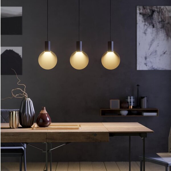 Eglo 900402 - LED Пендел SARONA 3xGU10/4,5W/230V 3000K