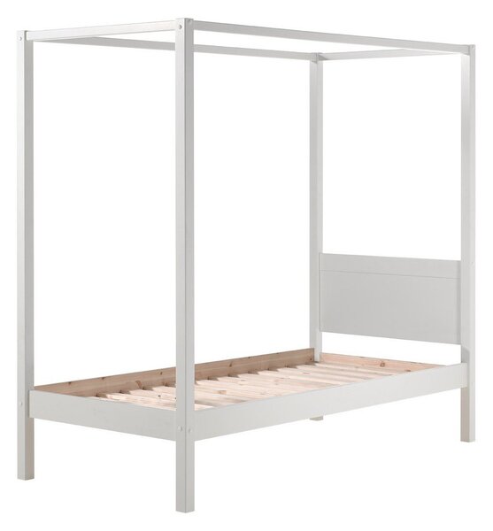 Бяло детско легло 90x200 cm PINO CANOPY – Vipack