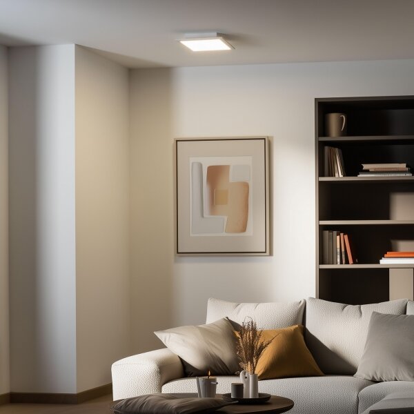 Eglo 79322 - LED Димируем плафон SALOBRENA LED/16W/230V бял