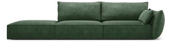 Тъмнозелен шезлонг (десен ъгъл) Vanda – Mazzini Sofas