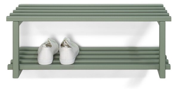 Сиво-зелена метална висяща стойка за обувки 71x26x34 cm Marco – Spinder Design
