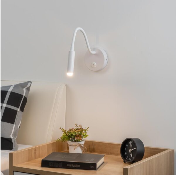 Brilagi - LED Димируем гъвкава стена лампа MAYA 1xG9/4W/230V бял