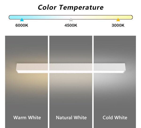 Immax NEO 07259L - LED димируемо осветително тяло LUNGO 38W/230V Wi-Fi Tuya бяло