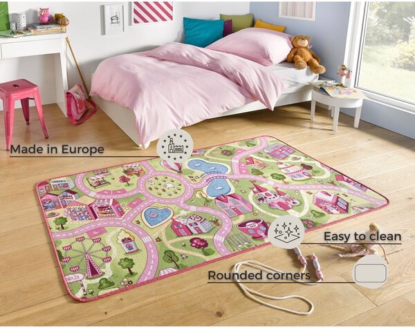 Детски килим , 90 x 200 cm Sweet Town - Hanse Home