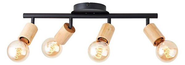 Brilliant - Спот осветително тяло 4xE27/28W/230V бамбук