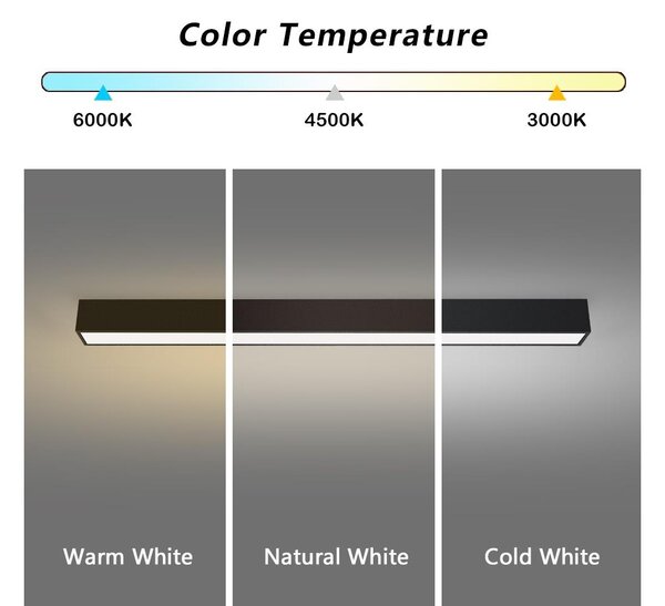 Immax NEO 07256L - LED Димируема лампа LUNGO 38W/230V Wi-Fi Tuya черен + д.у