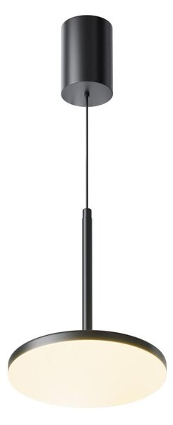 Maytoni P076PL-L12W3K-B - LED Пендел PLATO LED/12W/230V 3000K черен
