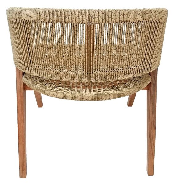 Градински фотьойл Wolly Boho Pako World Natural 60x60x76 cm