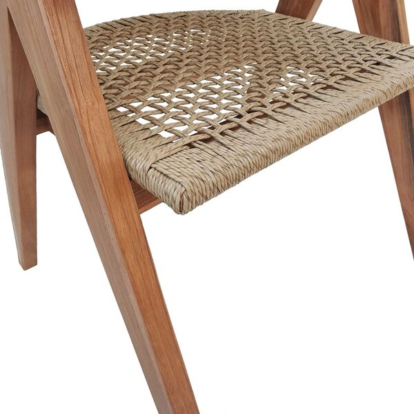 Градински фотьойл Wolly Boho Pako World Natural 60x60x76 cm