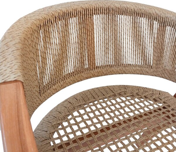 Градински фотьойл Wolly Boho Pako World Natural 60x60x76 cm