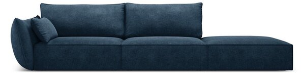 Тъмносин шезлонг (ляв ъгъл) Vanda – Mazzini Sofas