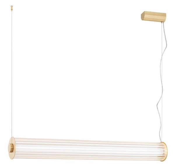 Argon 8627 - LED Пендел HAMPTON LED/60W/230V 3000K 80 см месинг