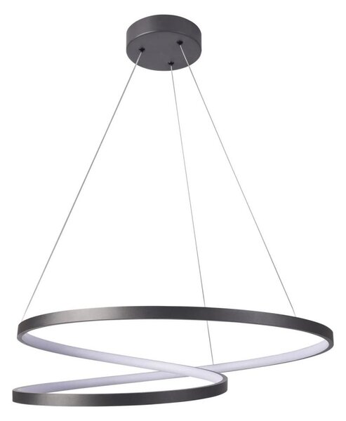 LED Пендел ZEFIRA LED/52W/230V 4000K Ø 60 см антрацит