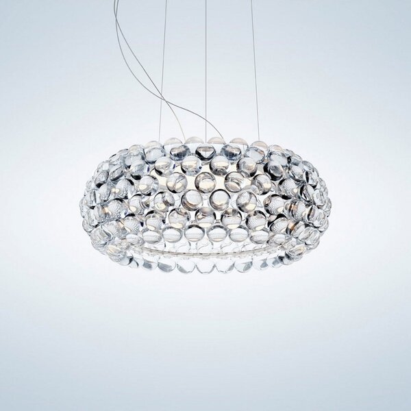 Foscarini Caboche Plus media MyLight 2.700K прозрачен, Затъмняване, Прозрачен, Дневна/трапезария, Пластмаса, Дизайн