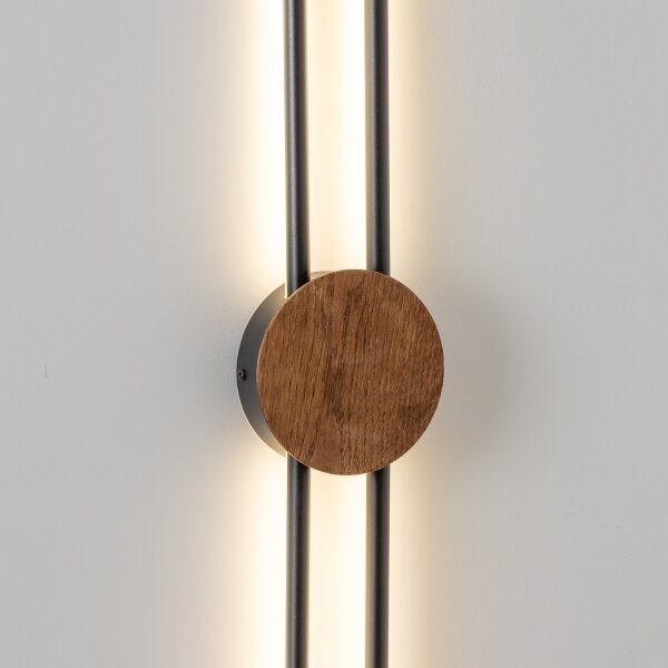 Brilagi - LED аплик WOODY COLLINE LED/15W/230V 80 см дъб череша