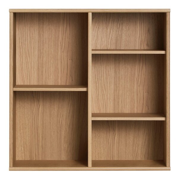 Висяща библиотека от декор от дъб в естествен цвят 70x70 cm Mistral – Hammel Furniture