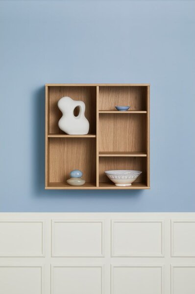 Висяща библиотека от декор от дъб в естествен цвят 70x70 cm Mistral – Hammel Furniture