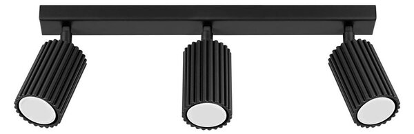 Sollux SL.1581 - Спот KARBON 3xGU10/10W/230V черен