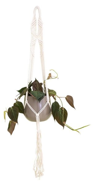 Текстилна закачалка за саксия ø 13 cm (височина 100 cm) Macramé – Artevasi