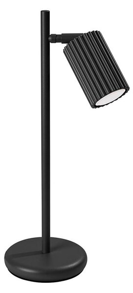 Sollux SL.1586 - Настолна лампа KARBON 1xGU10/10W/230V черен