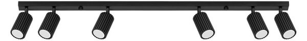 Sollux SL.1585 - Спот KARBON 6xGU10/10W/230V черен
